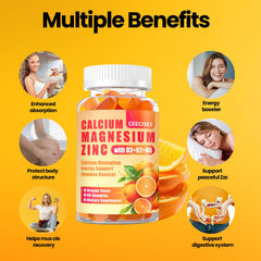 Ceecisee ingredients panel lists calcium, magnesium, zinc blend.