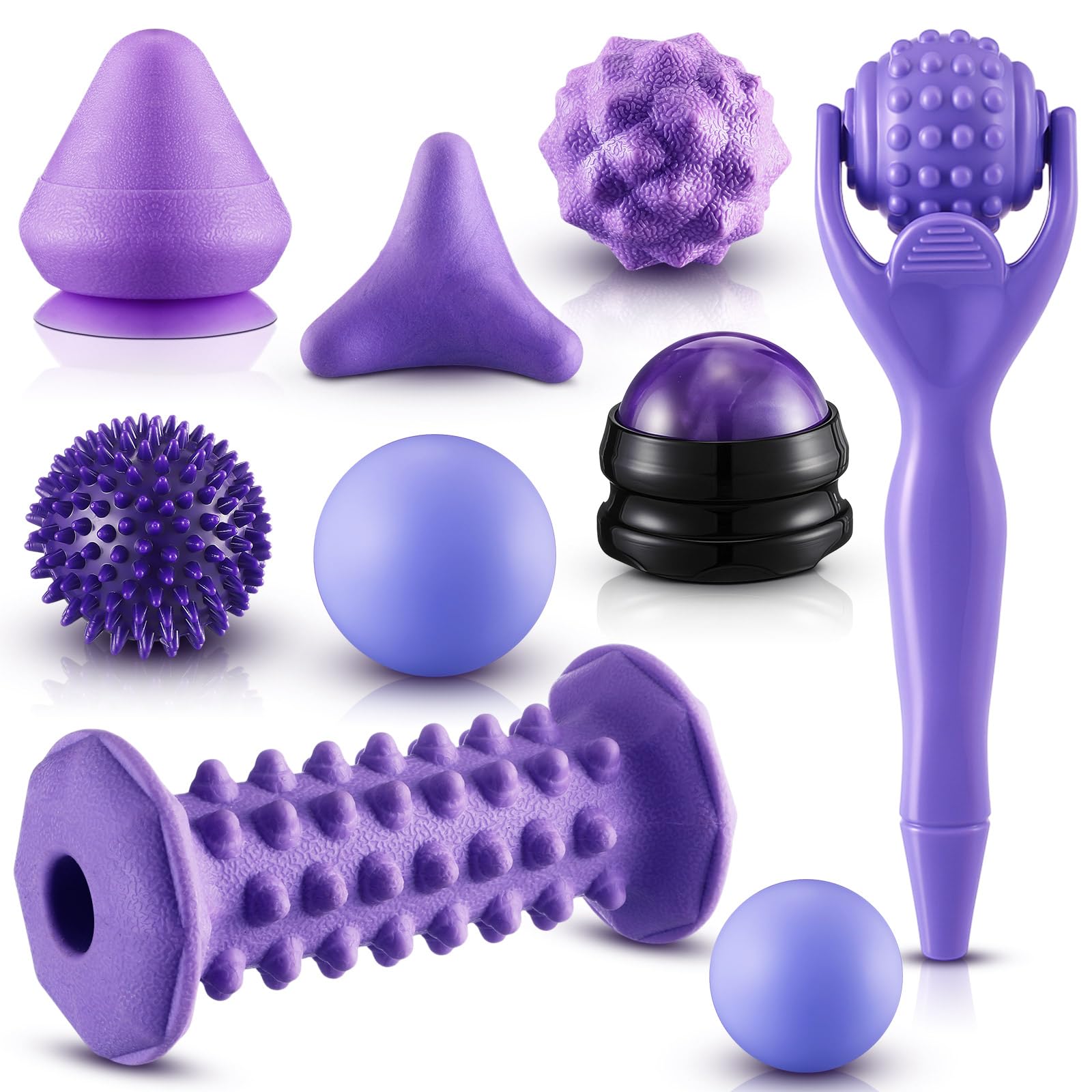 Ceenna massage balls set spiked ball for targeted fascia release and muscle comfort.