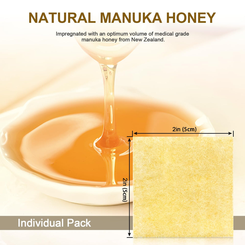 Ceeport Manuka Honey dressing individual pack, hygienic single-use wrapper