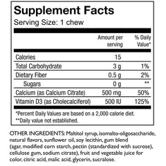 Celebrate Bariatric Calcium Citrate Soft Chews packaging in USA — ASMBS-aligned formula.