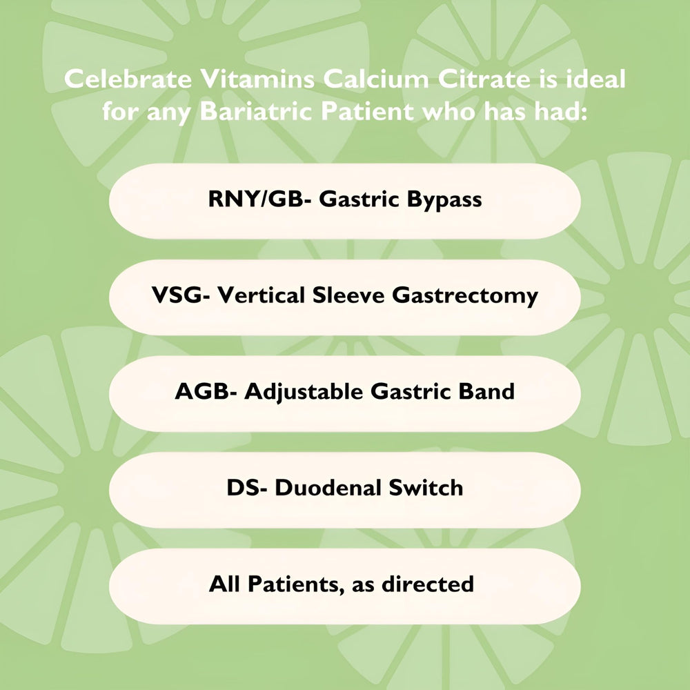 Celebrate Vitamins Bariatric soft chews smooth non-gritty texture wont stick to teeth