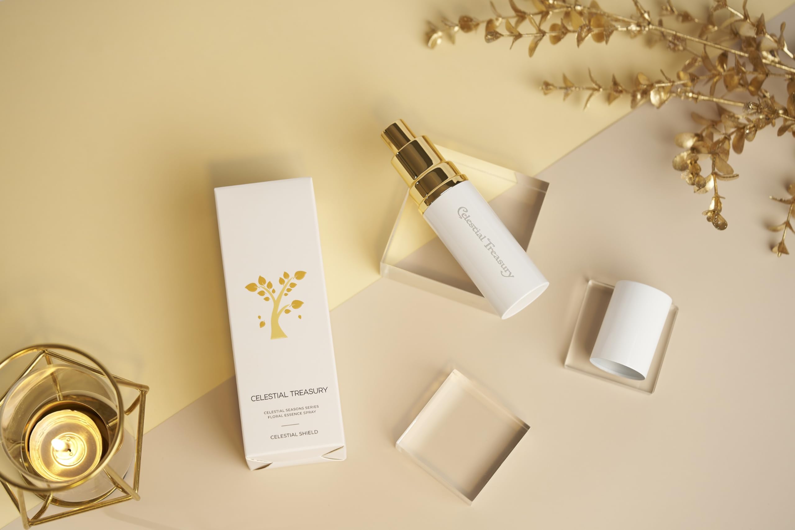 Celestial Treasury bamboo leaf extract highlights fresh, vibrant energy for routine use.