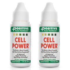 Positive Power Cell Power Oxygen Drops bottle for convenient daily use