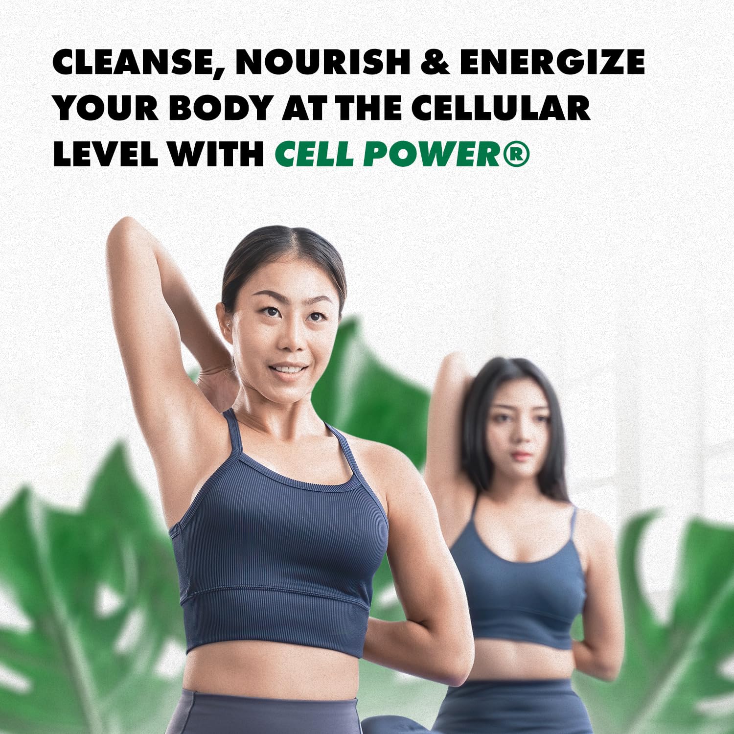 Positive Power Cell Power Oxygen Drops packaging on countertop shows modern science