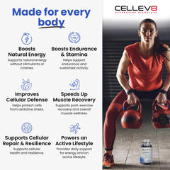 Cellev8 ReDrive label detail showing Vitamin D3 for daily wellness