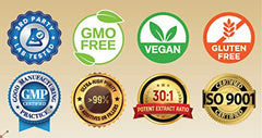CellFend vegan gluten-free label on product box