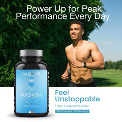 Cellregen NAD Him on shelf suggests everyday wellness support that fits men's routines.