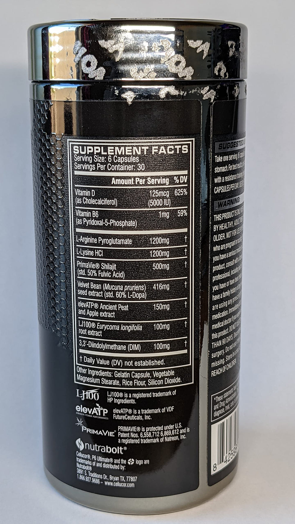 Cellucor P6 in gym setting representing real-world training use.