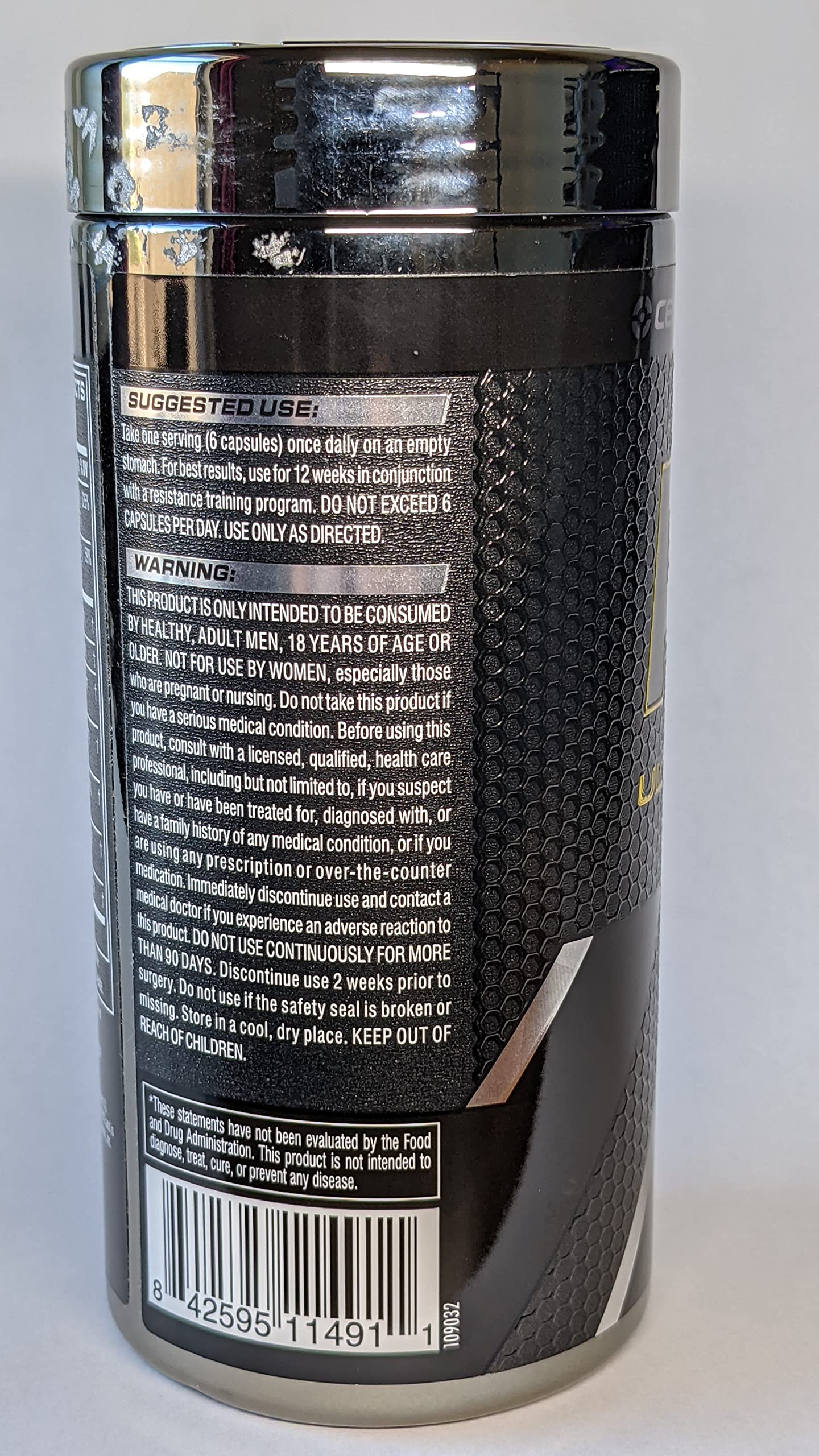 Cellucor P6 heat-sensitivity caution reminder to keep potency.
