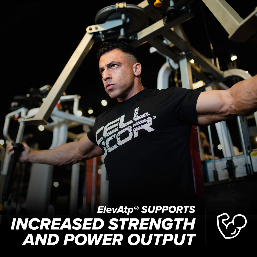 Cellucor P6 lysine HCI image highlighting essential amino acid support.