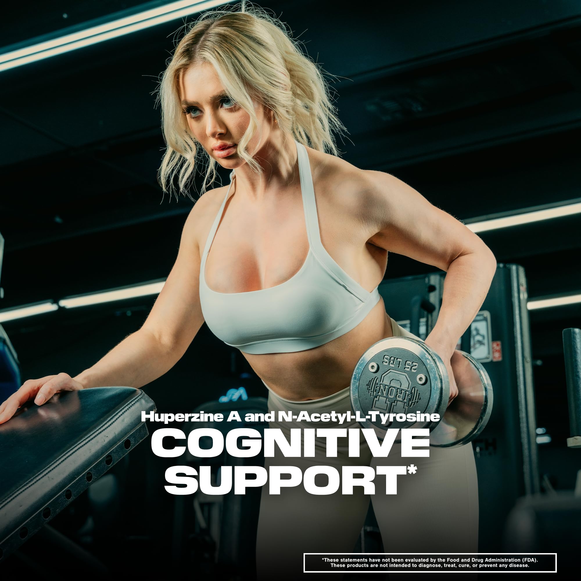 Cellucor SuperHD nootropic boost visuals emphasize sharper focus during workouts