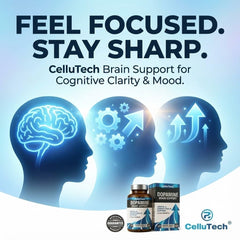 CelluTech cognitive wellness capsules fostering mental wellness daily