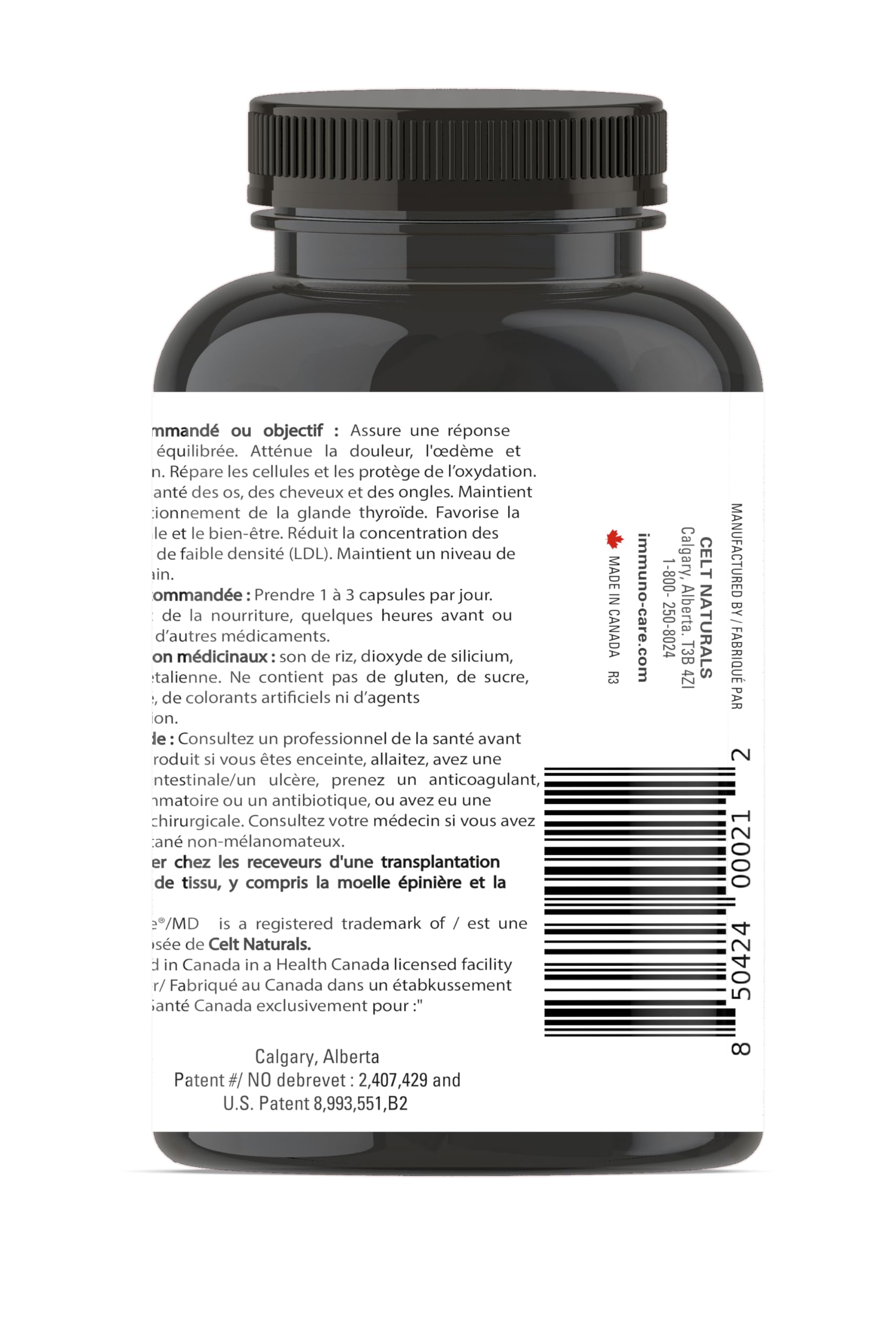All natural vegan capsules for easy daily use
