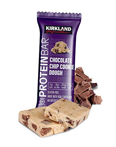 Cemueo bulk pack bar chocolate chip cookie dough close-up for protein-rich flavor