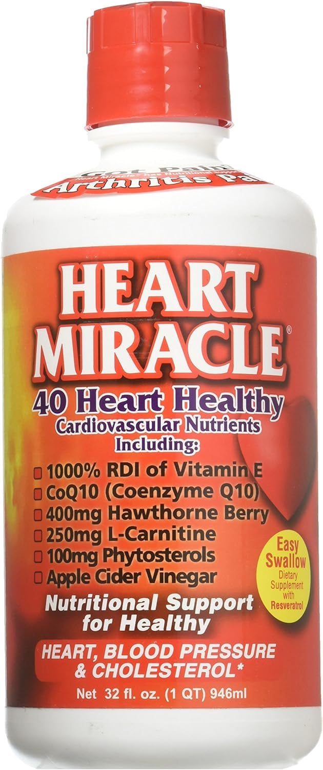 Century Systems Heart Miracle bottle pour for easy daily serving