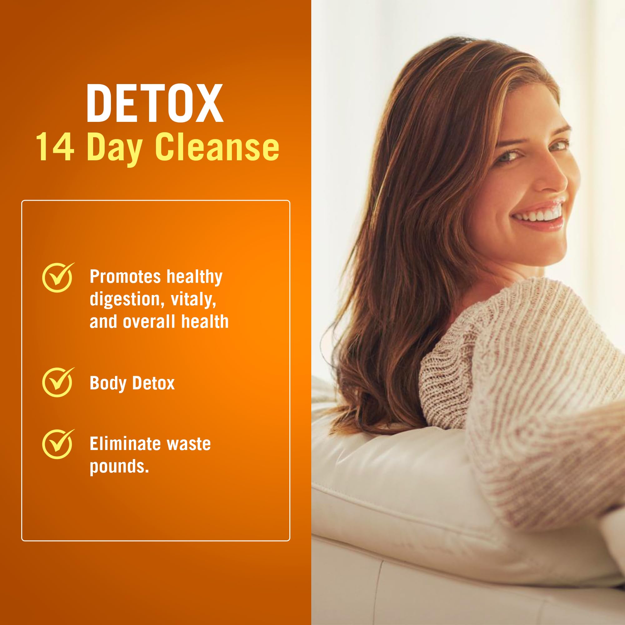 Century Systems The Cleaner Detox bottle back with usage directions.