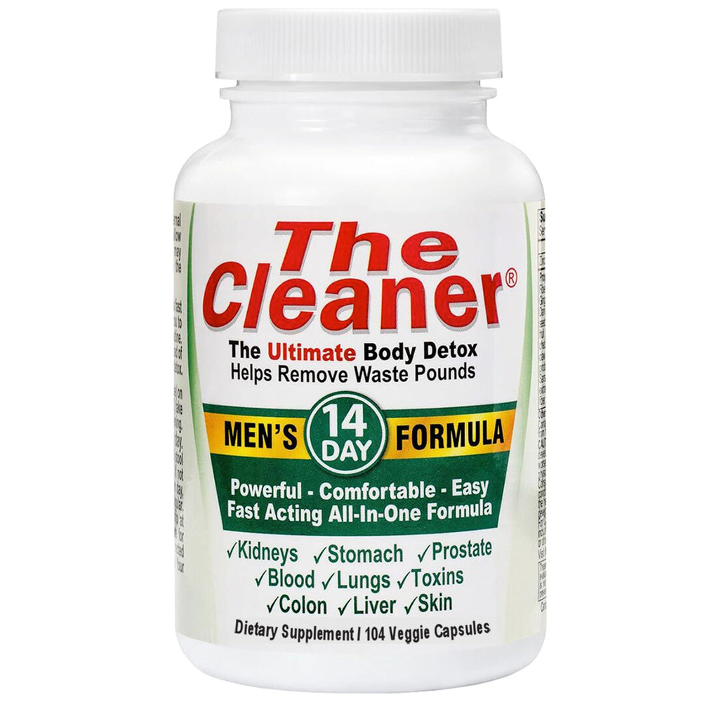 Century Systems The Cleaner Detox bottle ready for a comprehensive cleanse.