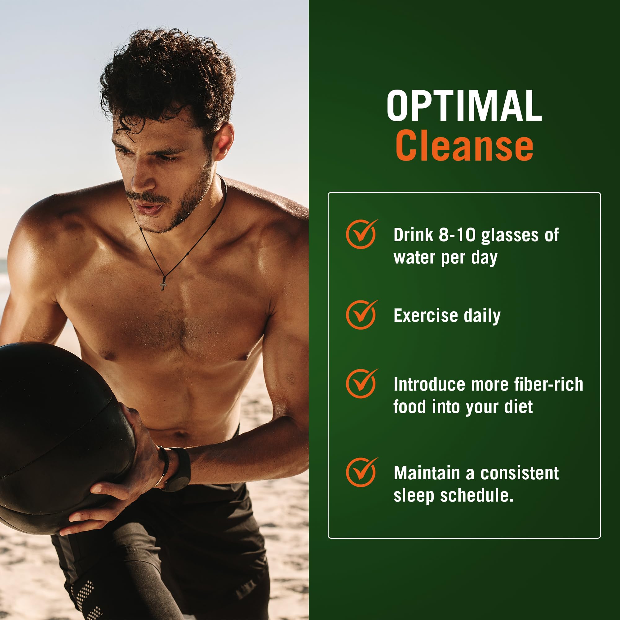 Century Systems The Cleaner Detox demonstrates gentle, easy-to-swallow capsules.