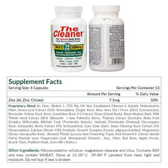 Century Systems The Cleaner Detox 14-day plan emphasized on packaging.