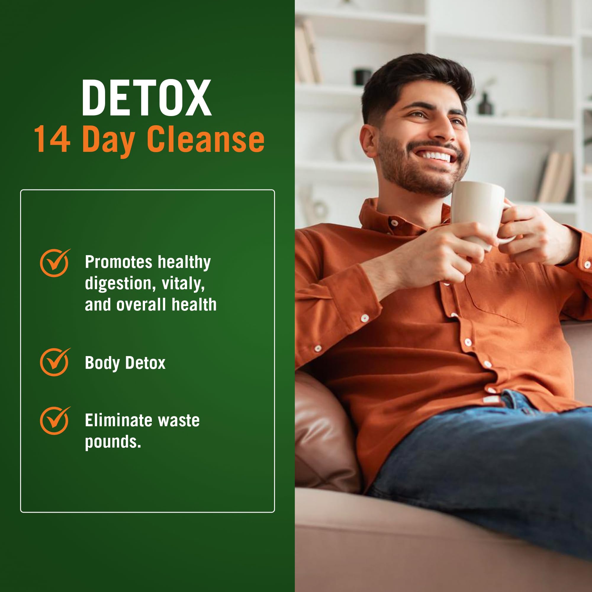 Century Systems The Cleaner Detox label shows digestive balance and multi-system support.
