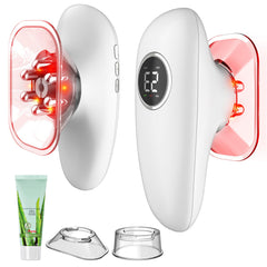 CENXIGO 4 in 1 massager with dual cups targets thighs and abdomen for contouring.
