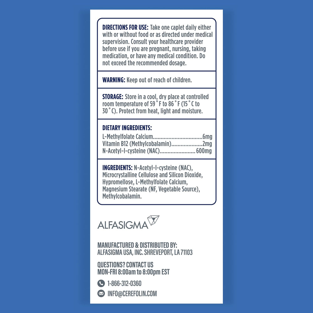 Cerefolin Brain Wellness capsules close-up highlights quality ingredients for brain health