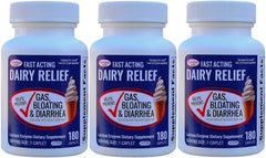 Certified Plus lactase fast-acting bottle supporting dairy digestion with natural enzyme