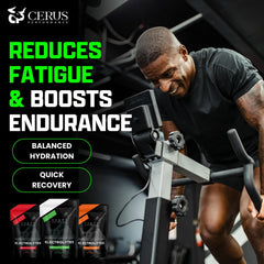 Cerus electrolyte powder coconut lime ingredients panel highlights minerals