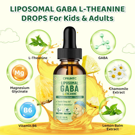 CFILIHTC pineapple-flavored drops ideal for kid-friendly daily relaxation.