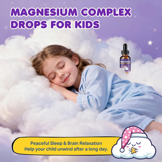CFILIHTC drops dropper showing easy dosing for bedtime routine.