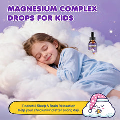 CFILIHTC drops dropper showing easy dosing for bedtime routine.