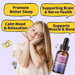 Drops added to a drink to support bedtime routine.