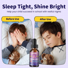Under-the-tongue drops for fast absorption and quick soothing.