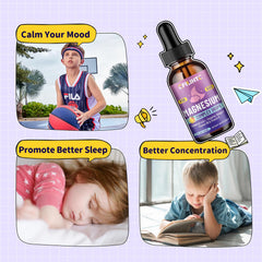 CFILIHTC Kids Magnesium Liquid Pour emphasizes fast absorption