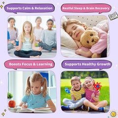 CFILIHTC magnesium drops for kids, strawberry flavor dropper, gentle bedtime support