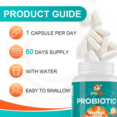 Cfuful Probiotics support for comfortable digestion and occasional bloating relief.