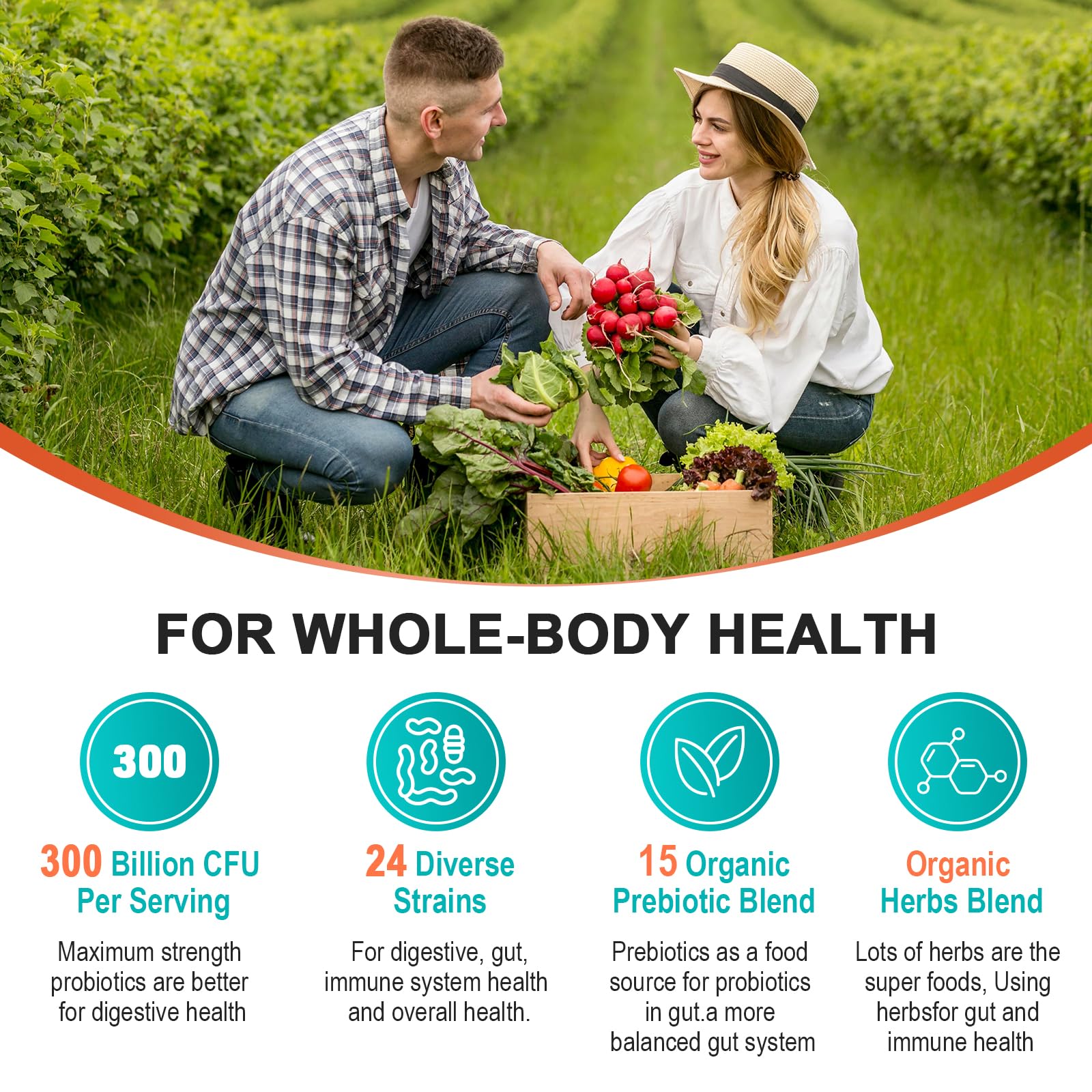Cfuful Probiotics one capsule per day for simple daily wellness.
