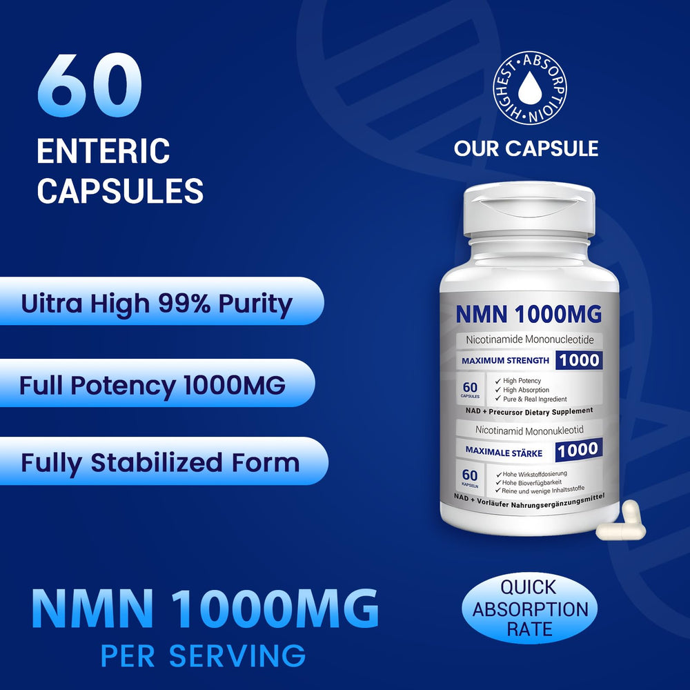 CFUKING NMN stable formulation packaging protecting potency