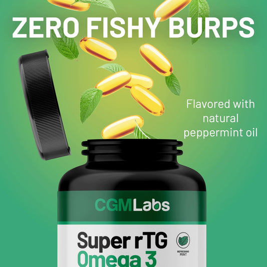 CGM Labs Norwegian fish oil with CoQ10 for antioxidant-friendly omega-3 intake