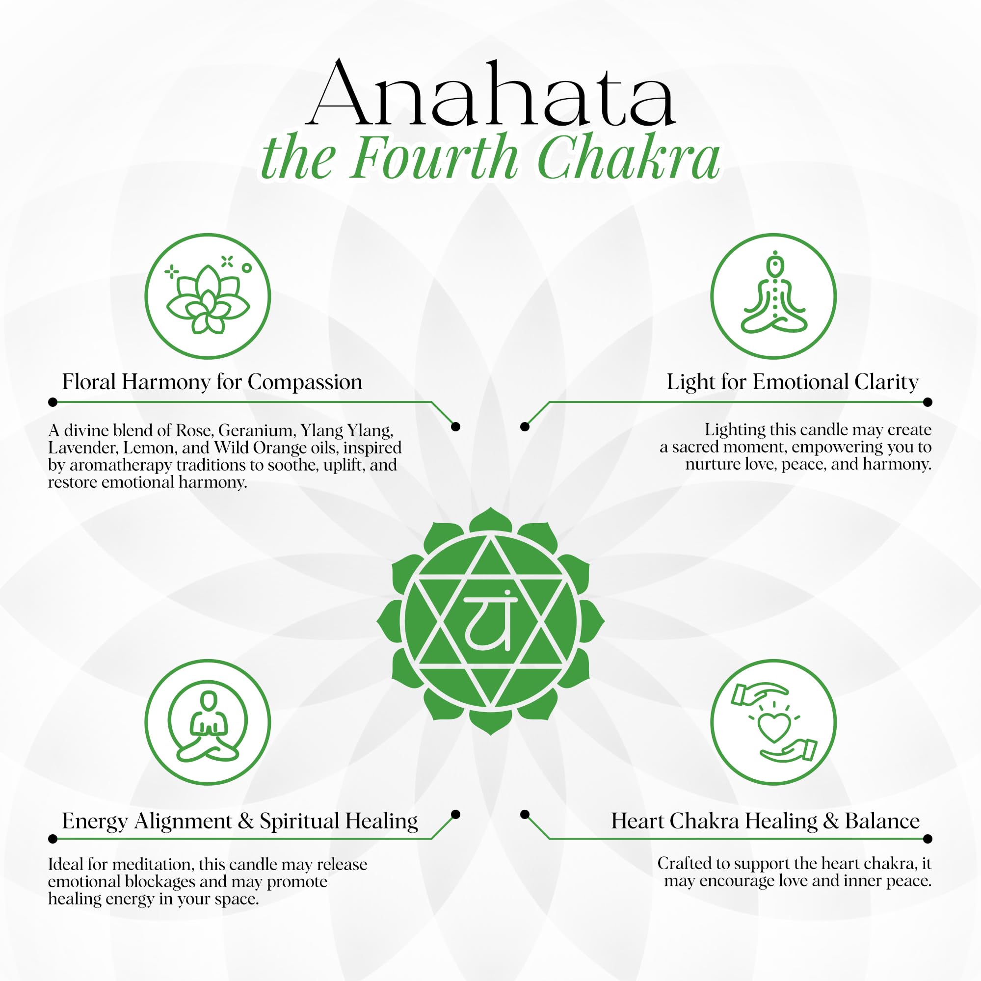Chakra Spot Green Aventurine energy halo supports emotional balance and growth.