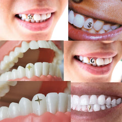 Chamon Dental Gems girl-teeth gem adds playful elegance to any party.