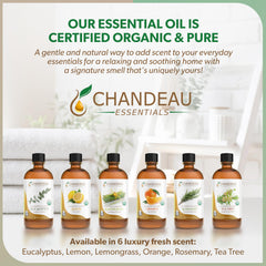 Chandeau Essentials Lemon Oil for car fresheners and room spray use