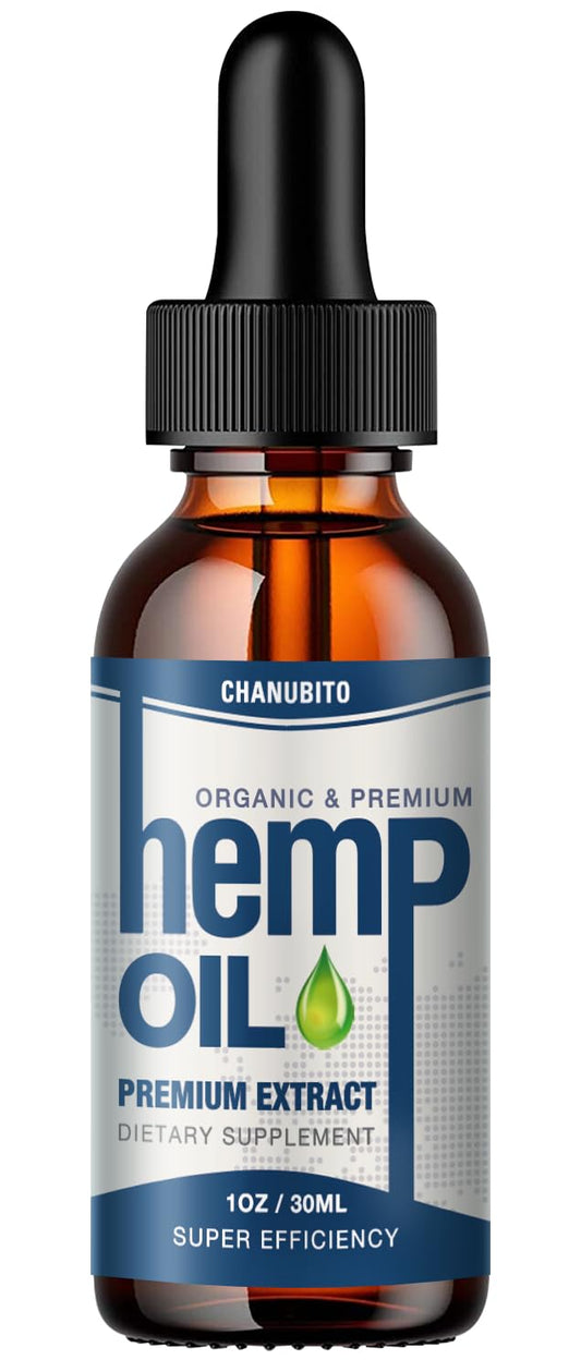 CHANUBITO Omega Oil Drops bottle for daily omega-3-6-9 support