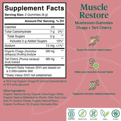 Servings setup showing 30 gummies and serving size