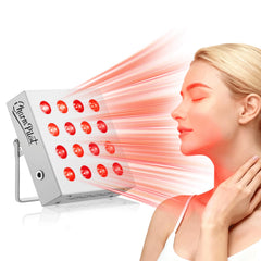 Charmpilot red light therapy body panel front view for full-body sessions.
