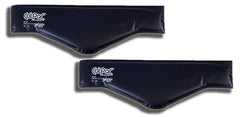 Chattanooga ColPac black urethane ice pack in neck-contour shape for targeted cooling relief.