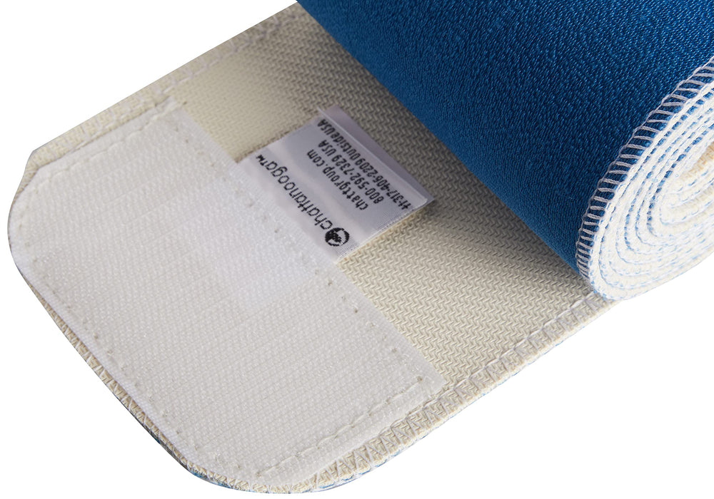 Chattanooga Nylatex wrap holds steam packs in place for targeted heat therapy.