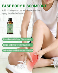 CHDGSJ Japanese Peppermint Oil massage blend soothing muscle tension