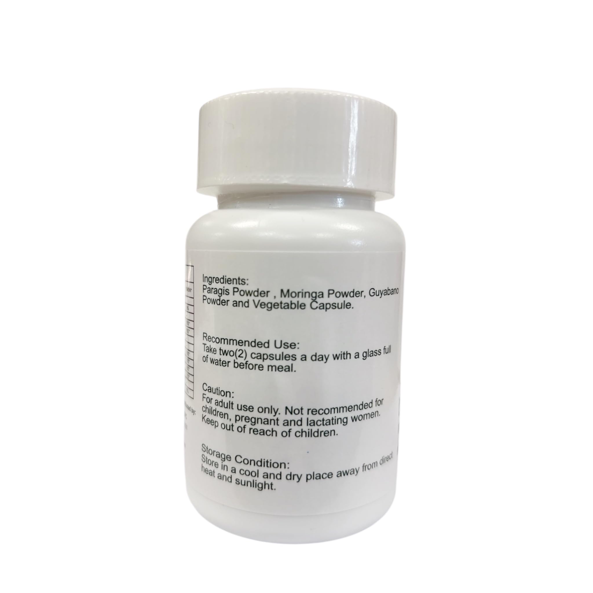 Chef Ayb's Paragis capsules — convenient 500 mg capsules for daily use