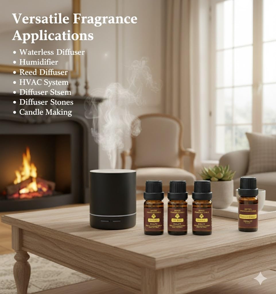 Chelity Santal diffuser oil 10ml — warm, woody ambiance for lounges.